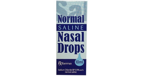 Normal Saline Nasal Drops – 10ml