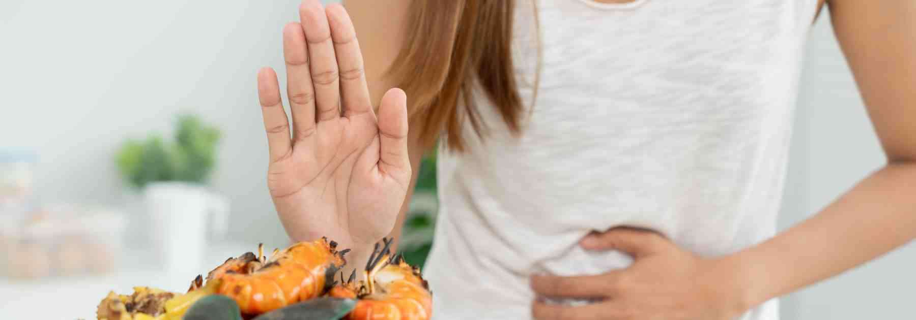 Woman with reduced appetite on weight loss medication